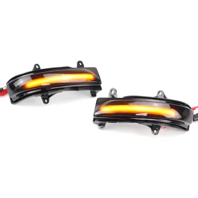 LED Dynamic Sequential Side Mirror Turn Signal Light for Toyota Prado FJ150 2010-2021 & Land Cruiser FJ200 2008-2021