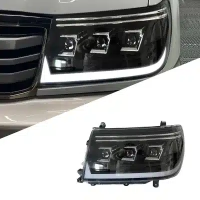 Full LED Headlight Assembly with DRL and Turn Signal for 1998-2007 Toyota Land Cruiser 100 Series LC100 Full LED Headlight Assembly with DRL and Turn Signal for 1998-2007 Toyota Land Cruiser 100 Series LC100