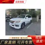 Front Bumper Radiator Grille Electroplated Chrome Replacement for 2016 Lexus LX570, ABS+PP Material
