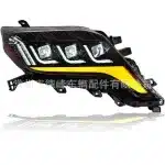 LED Headlight Assembly Replacement for 2014 Toyota Prado FJ150 Hi/Lo Beam Front Lamp