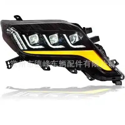 LED Headlight Assembly Replacement for 2014 Toyota Prado FJ150 Hi/Lo Beam Front Lamp LED Headlight Assembly Replacement for 2014 Toyota Prado FJ150 Hi/Lo Beam Front Lamp