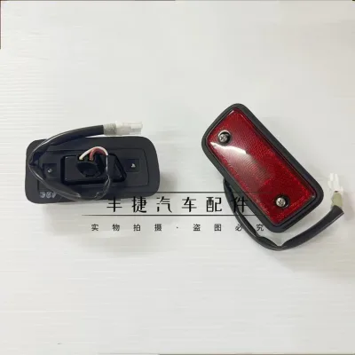 Rear Fender Side Marker Light Lens Cover Red Pair for Toyota Land Cruiser 4500 LC80 FJ80 Rear Fender Side Marker Light Lens Cover Red Pair for Toyota Land Cruiser 4500 LC80 FJ80