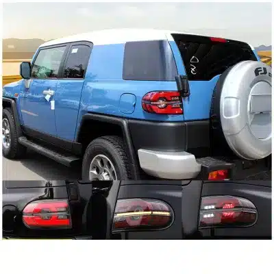Rear Bumper LED Brake Fog Lights for 2007-2020 Toyota FJ Cruiser, IP67 Waterproof Tail Light Assembly Rear Bumper LED Brake Fog Lights for 2007-2020 Toyota FJ Cruiser, IP67 Waterproof Tail Light Assembly