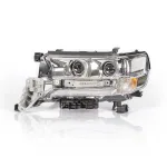 LED Front Headlight Assembly with Turn Signal for Toyota Land Cruiser FJ200 2008-2015 Upgrade to 2016-2021 Facelift Style