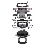 LX570 to LX600 Retrofit Body Kit for 2008-2015 Lexus LX570, 2025 LX600 Executive Style Facelift, No-Cut Installation