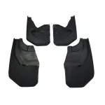 4Pcs Front and Rear Splash Guards Mud Flaps Fit for 2024 Lexus GX550, Black PP Flexible Plastic