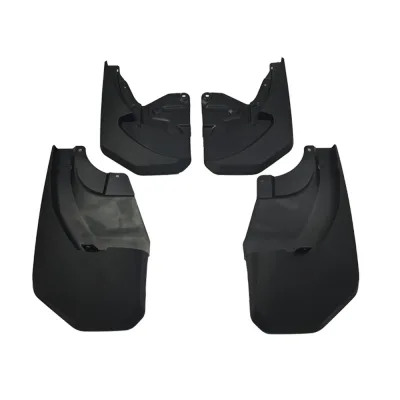 4Pcs Front and Rear Splash Guards Mud Flaps Fit for 2024 Lexus GX550, Black PP Flexible Plastic