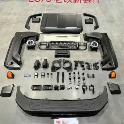 Off-Road Front Fender Flare Modification Kit for Toyota Land Cruiser LC71 LC76 LC78 LC79 70 Series, Durable ABS Wide Body Kit Off-Road Front Fender Flare Modification Kit for Toyota Land Cruiser LC71 LC76 LC78 LC79 70 Series, Durable ABS Wide Body Kit