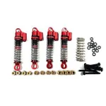 47MM Oil Pressure Front and Rear Shock Absorber Set for FMS FCX18 FCX24 RC Crawler 1:18 Toyota LC80
