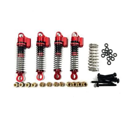 47MM Oil Pressure Front and Rear Shock Absorber Set for FMS FCX18 FCX24 RC Crawler 1:18 Toyota LC80 47MM Oil Pressure Front and Rear Shock Absorber Set for FMS FCX18 FCX24 RC Crawler 1:18 Toyota LC80