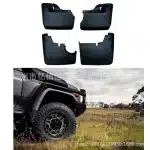 4pcs Front and Rear Mud Guards Set for Toyota Land Cruiser LC79 HZJ79 2007-2022, 4WD SUV Mud Flaps