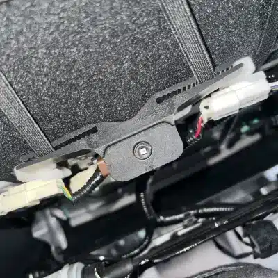 Rear Footwell LED Light Mounting Bracket Holder for Toyota RAV4 Corolla Wildlander and Honda Models, Black Plastic Rear Footwell LED Light Mounting Bracket Holder for Toyota RAV4 Corolla Wildlander and Honda Models, Black Plastic