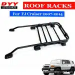 Aluminum Alloy Roof Rack Platform TRD Style Luggage Carrier for Toyota FJ Cruiser