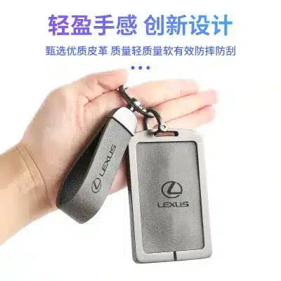 Zinc Alloy Smart Card Key Cover Case Shell for Lexus ES300h LX570 LX600 RX350 LS500h Zinc Alloy Smart Card Key Cover Case Shell for Lexus ES300h LX570 LX600 RX350 LS500h