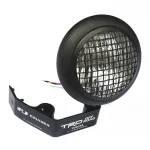 Rear Tailgate Auxiliary Spotlight Kit with Steel Brackets for Toyota FJ Cruiser, Retro 6-Inch Driving Lights