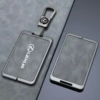 Premium Smart Card Key Fob Cover Shell for Lexus LX570 LS460L RX270 RX350 Protective Case