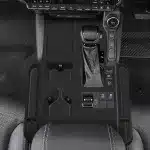 Silicone Gear Shift Panel Cover Mat for 2024 Toyota Prado LC250, RHD Center Console Protector Pad