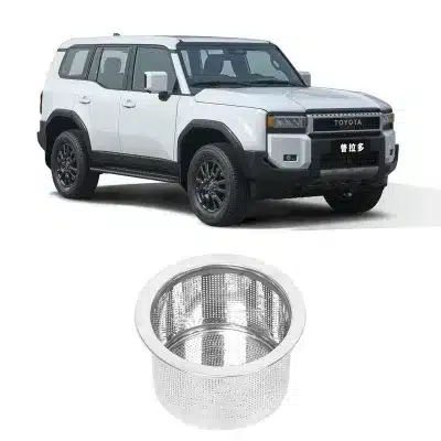 Stainless Steel Wiper Fluid Reservoir Filter Mesh for 2024 Toyota Prado LC250, Debris Protection Accessory