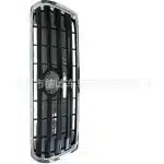 Front Bumper Lower Radiator Grille for Toyota Land Cruiser FJ200 2012, ABS Plastic Matte Black