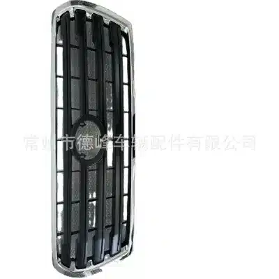 Front Bumper Lower Radiator Grille for Toyota Land Cruiser FJ200 2012, ABS Plastic Matte Black