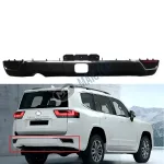 Rear Bumper Cover Fascia Replacement for 2022-2024 Toyota Land Cruiser LC300, High-Strength PP Material