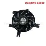 Radiator Cooling Fan Motor Assembly 88590-60030 for Toyota Land Cruiser FZJ100 UZJ100 & Lexus LX470