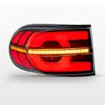 LED Tail Light Assembly for 2007-2015 Toyota FJ Cruiser, Smoked Lens with Sequential Streamer Turn Signal