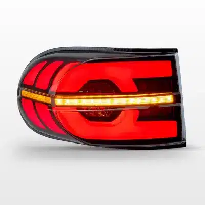 LED Tail Light Assembly for 2007-2015 Toyota FJ Cruiser, Smoked Lens with Sequential Streamer Turn Signal LED Tail Light Assembly for 2007-2015 Toyota FJ Cruiser, Smoked Lens with Sequential Streamer Turn Signal