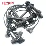 Ignition Spark Plug Wire Set 90919-21546 for Toyota Land Cruiser FJ80 Engine Replacement