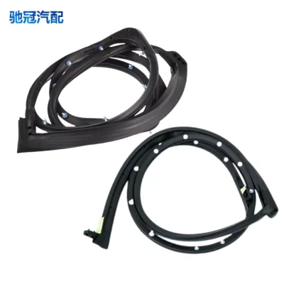 Rear Tailgate Door Weatherstrip Sealing Strip Set 67882-60031 67881-60030 for Toyota Land Cruiser LC70 Series Rear Tailgate Door Weatherstrip Sealing Strip Set 67882-60031 67881-60030 for Toyota Land Cruiser LC70 Series