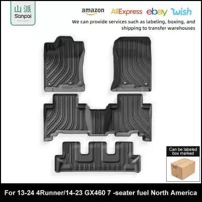 TPE All-Weather Rear Seat Back Protectors for 2013-2024 Toyota 4Runner & 2014-2023 Lexus GX460 7-Passenge Models TPE All-Weather Rear Seat Back Protectors for 2013-2024 Toyota 4Runner & 2014-2023 Lexus GX460 7-Passenge Models