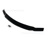 Acrylic Gravel Engine Hood Front Lip Guard Trim for 2016 Lexus LX570, Black Modification Accessory