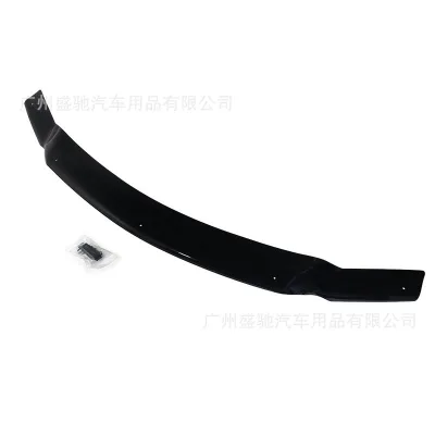 Acrylic Gravel Engine Hood Front Lip Guard Trim for 2016 Lexus LX570, Black Modification Accessory Acrylic Gravel Engine Hood Front Lip Guard Trim for 2016 Lexus LX570, Black Modification Accessory