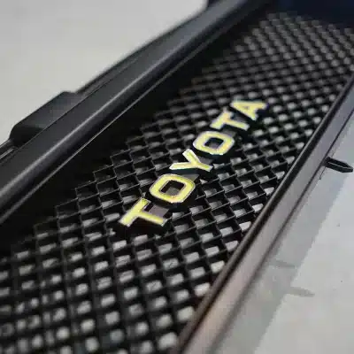 Retro 40 Series Style Front Hood Grille Mesh for Toyota FJ Cruiser 2007-2020, Metal Intake Ventilation Net Retro 40 Series Style Front Hood Grille Mesh for Toyota FJ Cruiser 2007-2020, Metal Intake Ventilation Net