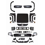 Full Facelift Body Kit Conversion for Toyota Land Cruiser LC71 LC76 LC78 LC79 2024 Look Update, PU Material