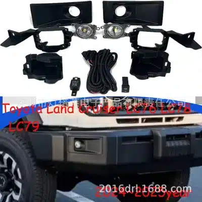 LED Front Fog Light Assembly for 2024-2025 Toyota Land Cruiser LC79 FJ76 FJ71 FJ78 Prado LED Front Fog Light Assembly for 2024-2025 Toyota Land Cruiser LC79 FJ76 FJ71 FJ78 Prado