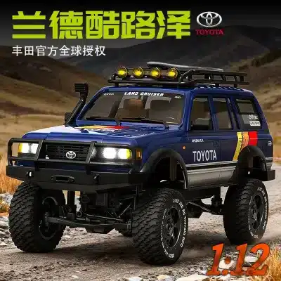 Toyota Land Cruiser LC80 1:12 Scale RC Crawler, 4WD Professional Off-Road Climbing Vehicle with Metal Drive Shafts Toyota Land Cruiser LC80 1:12 Scale RC Crawler, 4WD Professional Off-Road Climbing Vehicle with Metal Drive Shafts