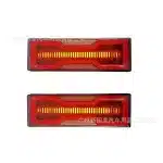 LED Rear Tail Light Assembly Replacement for Toyota Land Cruiser FJ75, Brake Reverse Lamp Pair