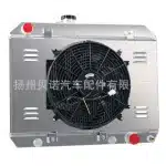 4-Row All-Aluminum Radiator with Fan Shroud for 1958-1984 Toyota Land Cruiser FJ40 FJ45 BJ42