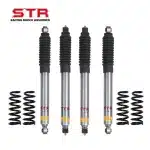 STR Performance Nitrogen Shock Absorbers Kit for Toyota Land Cruiser LC71 LC76 LC79, Suspension Lift Upgrade