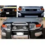 Matte Black Front Hood Bug Shield Deflector Stone Guard for Toyota FJ Cruiser (US Version)
