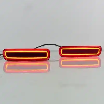 LED Rear Bumper Reflector Lights Harpoon Style for 1998-2007 Toyota Land Cruiser LC100 Lexus LX470, Black Housing LED Rear Bumper Reflector Lights Harpoon Style for 1998-2007 Toyota Land Cruiser LC100 Lexus LX470, Black Housing