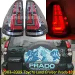 LED Rear Tail Light Brake Lamp Assembly Left Driver Side for Toyota Land Cruiser Prado LC120 2003-2009