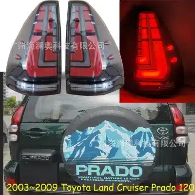 LED Rear Tail Light Brake Lamp Assembly Left Driver Side for Toyota Land Cruiser Prado LC120 2003-2009 LED Rear Tail Light Brake Lamp Assembly Left Driver Side for Toyota Land Cruiser Prado LC120 2003-2009