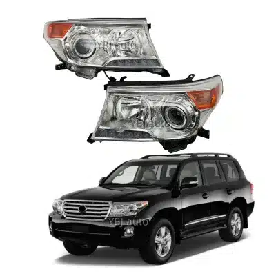 LED Front Headlight Assembly Pair for 2012-2014 Toyota Land Cruiser LC200 GRJ200, OE 81185-60F20 81145-60F20 LED Front Headlight Assembly Pair for 2012-2014 Toyota Land Cruiser LC200 GRJ200, OE 81185-60F20 81145-60F20