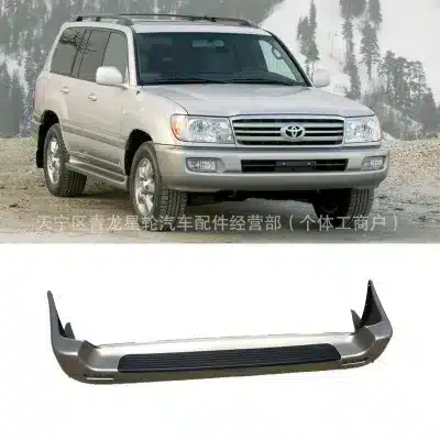 Rear Bumper Cover Fascia Replacement for 1998-2006 Toyota Land Cruiser FJ100 / 4700, PP Material Rear Bumper Cover Fascia Replacement for 1998-2006 Toyota Land Cruiser FJ100 / 4700, PP Material
