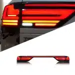 Full LED Tail Light Assembly for 2022-2025 Toyota Land Cruiser LC300, Sequential Turn Signal Rear Lamp Set