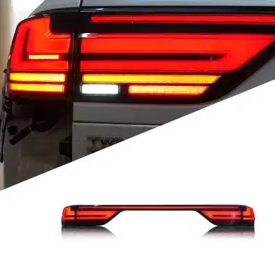 Full LED Tail Light Assembly for 2022-2025 Toyota Land Cruiser LC300, Sequential Turn Signal Rear Lamp Set Full LED Tail Light Assembly for 2022-2025 Toyota Land Cruiser LC300, Sequential Turn Signal Rear Lamp Set