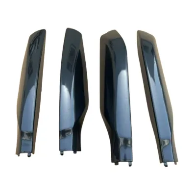 4Pcs Roof Rack Rail End Cap Cover Shell Replacement for Toyota Land Cruiser Prado FJ150 2010-2023, Matte Black