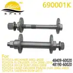 Front Lower Control Arm Camber Alignment Bolt Kit for Toyota FJ Cruiser J150 Prado J120 GX470 48409-60020 48190-60020